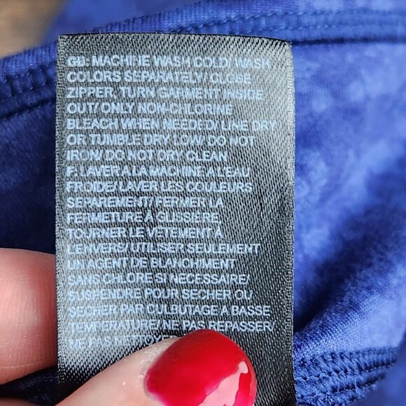 The North Face Pants Womens Small Purple Pulse Capri Cropped Leggings FlashDry - Picture 11 of 12